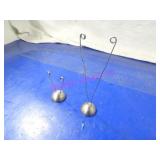 LOT, 46PC ASST SIZE TABLE # HOLDER  NOTES!