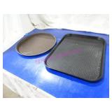 LOT, 18 PCS ASST SERVER TRAYS