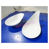 LOT, 17PC ASST STYLE BOWLS W/ HANDLE NOTES