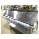 1X, 72"X16" S/S WALL SHELF W/ TICKET HOLDER