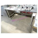 1X, 60"X30" S/S TABLE