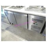 1X, 59.5"X31" 2DR MARBLE TOP PIZZA PREP TABLE NOTE