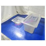 LOT. 39PC ASST PLASTIC INSERT W/ SOME LID NOTES!