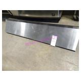 1X, 60"X12" S/S WALL SHELF