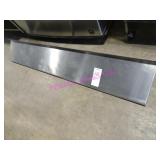 1X, 72"X12" S/S WALL SHELF