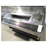 1X, 54"X30" S/S COCKTAIL SINK