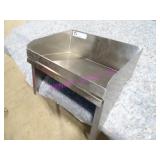 1X, 18"X12" S/S WALL SHELF