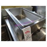 1X, 14.5"X22.5" NEMCO 6055A-TZ 1 WELL WARMER