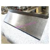 1X, 36"X12" S/S WALL SHELF
