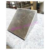 1X, 10"X12" S/S WALL SHELF