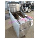 1X, INFERNO IF-40NG 40LB PORTA FRYER W/ BASKETS