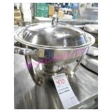 1X, 13"D S/S T/T ROUND ELEC WARMER