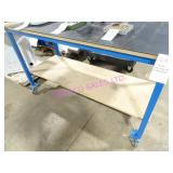 1X, 59"x25" STEEL FRAME, WOOD TOP PORTA TABLE