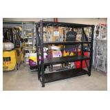 1X, 77.5"X24"X78.5"T 4 SHELF STEEL RACKING