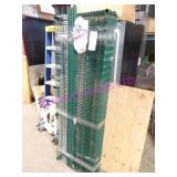 1X, 72"X24"X74"T 5 SHELF COATED WIRE RACK