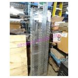 1X, 72"X18"X75.5"T 4 SHELF CHROME WIRE RACK
