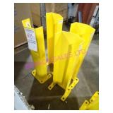 LOT, 4 PCS 24"T STEEL POST PROTECTORS