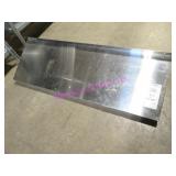 1X, 48"X16" S/S WALL SHELF