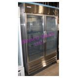 1X, NORDICAIR FREEZER 2 GLASS DR 54"X82.5"H SGF-54