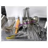 LOT, 1 BIN ASST. KITCHEN SUPPLIES *NOTES!*