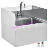 1X, NEW! GLOBAL KNEE OPERATED S/S SINK NOTES!