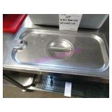 LOT, 16 PCS 1/3RD SIZE S/S INSERT LIDS - LIDS ONLY