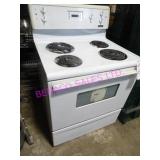1X, FRIDGIDAIRE 4 BURNER ELEC DOMESTIC RANGE NOTE