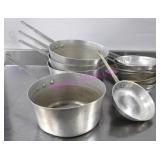 LOT, 12 PCS. ASST. SIZE POTS+PANS *NOTES!*