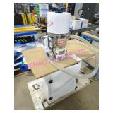 1X, HAMILTON PLASTICS HOPPER LOADER W/ LOCK UP CAB