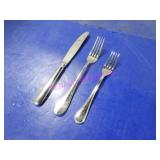 LOT, 1 CUTLERY TRAY (97PC) ASST CUTLERY NOTES!