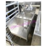 1X, 12" S/S HAND WASH SINK