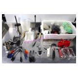 LOT, 1 BIN ASST. KITCHEN SUPPLIES *NOTES!*