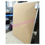 1X, 47"X71" METAL FRAME CORK BOARD  NOTES!