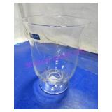 2X, V&B 9.75"T ROSE GARDEN HURRICANE LAMP/VASE