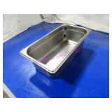 LOT, 21PC S/S 1/3RD SIZE INSERTS