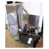 LOT, TECUMSEH 1 1/2 HP COMPRESSOR W/ COIL *NOTES*!