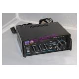 1X, PYLE 100WX2 2CHANNEL STEREO AMPLIFIER