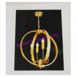 1X, NEW! ILLUMINUS HANGING LIGHT FIXTURE  NOTES