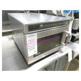 1X, AMANA HDC182 S/S T/T COMM. MICROWAVE - 230V