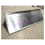 1X, 48"X17" S/S WALL SHELF W/ TICKET HOLDER