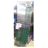 1X, 48.5"X24"X78"T 5 SHELF COATED PORTA WIRE RACK