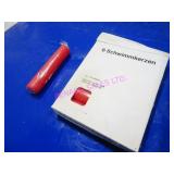 LOT, NEW 4 BOX (24PC) RED CANDLES