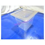 LOT, 36PCS 1/6TH SIZE PLASTIC INSERTS W/ 31 LIDS