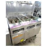 1X, FRYMASTER FPPM355CSD S/S 3 WELL FRYER