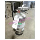 1X, AMEREX S/S FIRE EXTINGUISHER