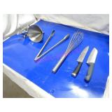 LOT, 1 BIN ASST KITCHEN SUPPLIES  NOTES!