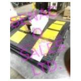 LOT, 5PC 24'X18.5' RUBBER SPEED BUMPS