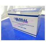 LOT, 15 BOX 3-PLY DISPOSABLE FACE MASKS NOTE