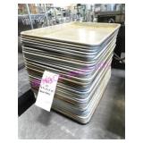 LOT, 36 PCS 18"X13" S/S  BAKE TRAYS