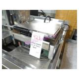 1X, WARING WPG250TC S/S T/T PANINI PRESS